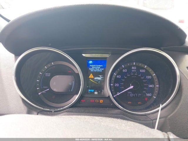 2014 Hyundai Sonata Hybrid მანქანა იყიდება აუქციონზე, vin: KMHEC4A42EA114116, აუქციონის ნომერი: 45263220