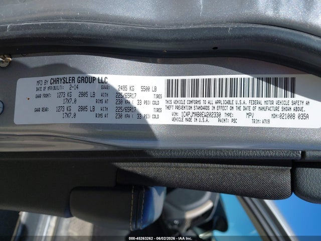 Jeep Cherokee Sport 2014 1C4PJMAB0EW202330 Image 9