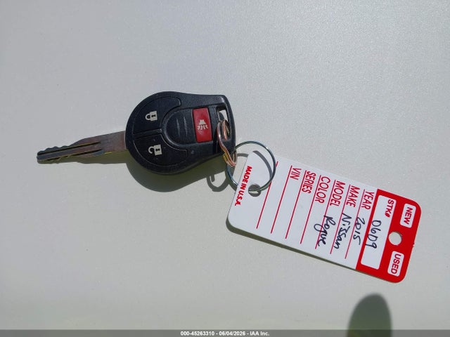 2015 Nissan Rogue Select S მანქანა იყიდება აუქციონზე, vin: JN8AS5MV4FW767832, აუქციონის ნომერი: 45263310