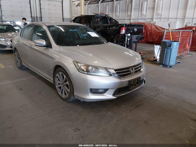 2014 Honda Accord Sport მანქანა იყიდება აუქციონზე, vin: 1HGCR2F50EA135340, აუქციონის ნომერი: 45263325