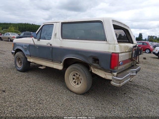 45263333 :رقم المزاد ، 1FMEU15H4MLA44551 vin ، 1991 Ford Bronco U100 مزاد بيع