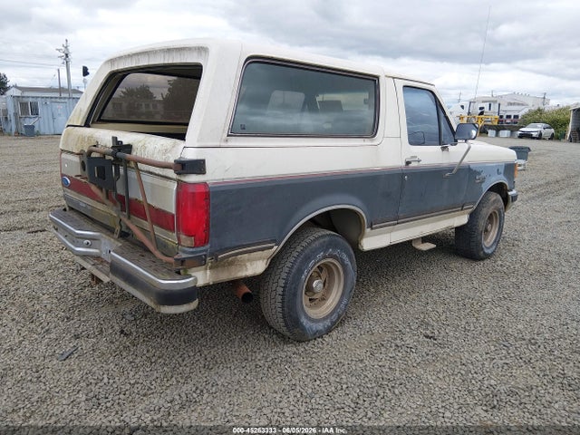 45263333 :رقم المزاد ، 1FMEU15H4MLA44551 vin ، 1991 Ford Bronco U100 مزاد بيع