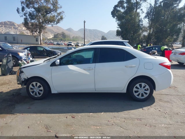 2015 Toyota Corolla L მანქანა იყიდება აუქციონზე, vin: 5YFBURHE6FP280832, აუქციონის ნომერი: 45263452