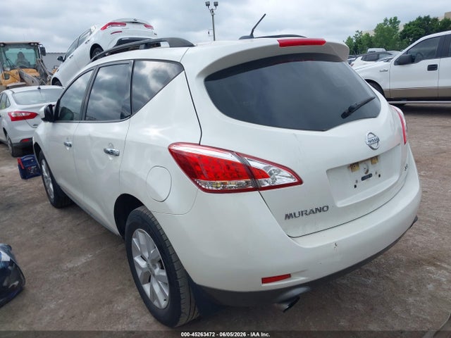 Продажа на аукционе авто 2012 Nissan Murano Sl, vin: JN8AZ1MU0CW106659, номер лота: 45263472