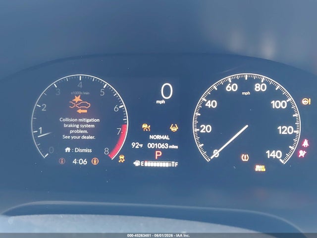 Продажа на аукционе авто 2026 Honda Hr-v 2wd Lx, vin: 3CZRZ1H35TM739135, номер лота: 45263481