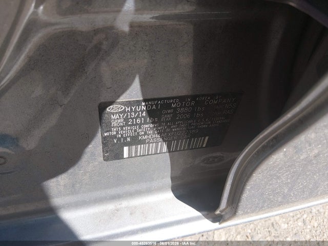 Aukcja sprzedaży 2015 Hyundai Elantra Se, vin: KMHDH4AEXFU222389, numer aukcji: 45263516