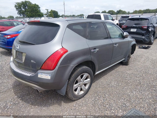 Aukcja sprzedaży 2006 Nissan Murano Sl, vin: JN8AZ08T16W424046, numer aukcji: 45263553