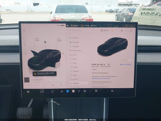 45263559 :رقم المزاد ، 7SAYGDEE2TA689426 vin ، 2026 Tesla Model Y All-wheel Drive/long Range Launch Series/premium All-wheel Drive مزاد بيع