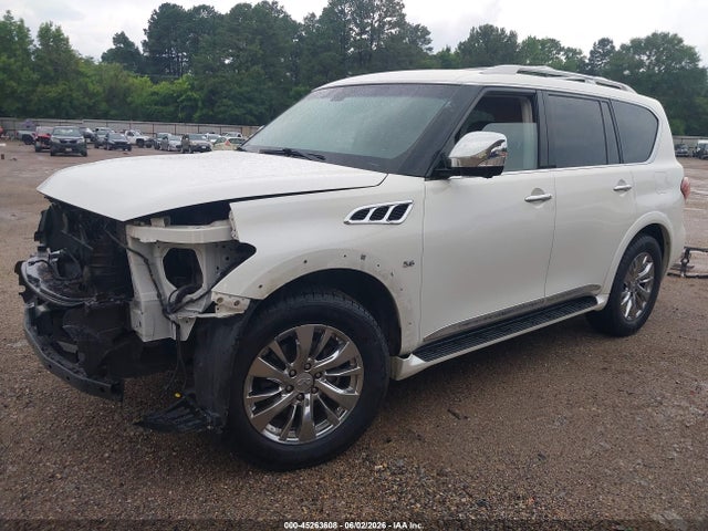 45263608 :رقم المزاد ، JN8AZ2ND1G9800219 vin ، 2016 Infiniti Qx80 مزاد بيع