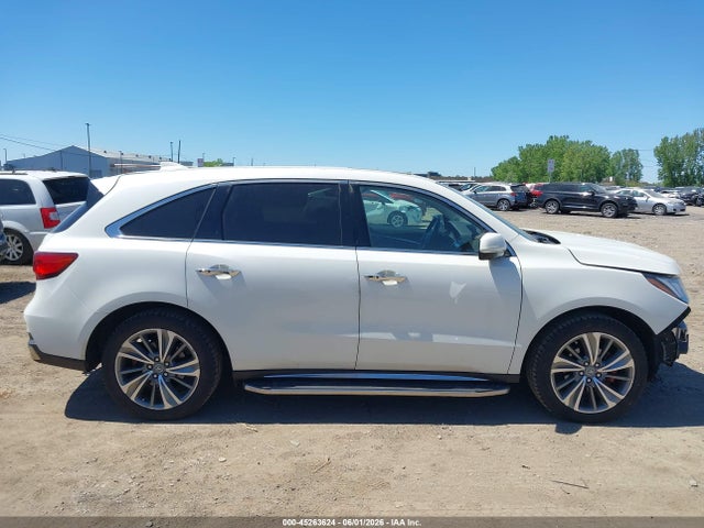 2017 Acura Mdx Technology Package მანქანა იყიდება აუქციონზე, vin: 5FRYD4H52HB025623, აუქციონის ნომერი: 45263624