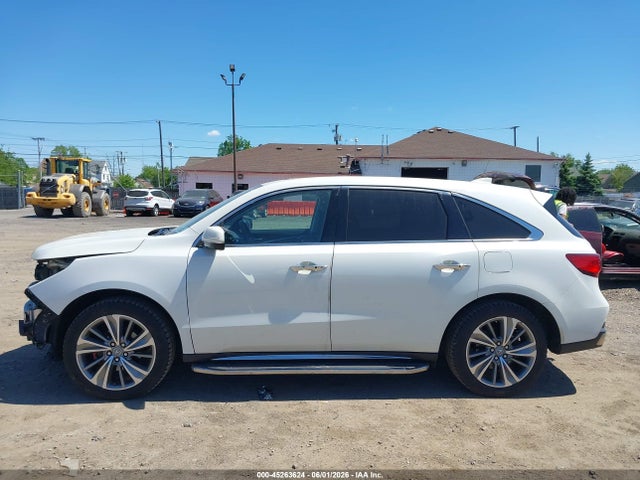 2017 Acura Mdx Technology Package მანქანა იყიდება აუქციონზე, vin: 5FRYD4H52HB025623, აუქციონის ნომერი: 45263624