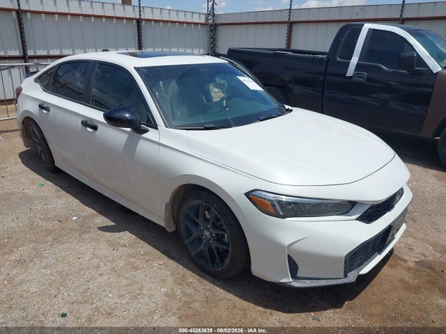 45263639 :رقم المزاد ، 2HGFE4F81SH343464 vin ، 2025 Honda Civic Hybrid Sport/sport Touring مزاد بيع