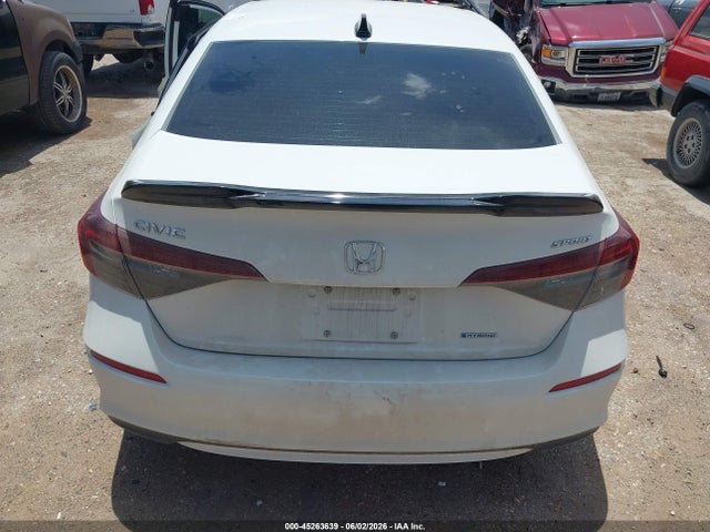 45263639 :رقم المزاد ، 2HGFE4F81SH343464 vin ، 2025 Honda Civic Hybrid Sport/sport Touring مزاد بيع