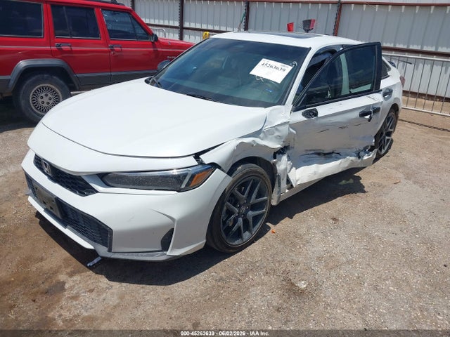 45263639 :رقم المزاد ، 2HGFE4F81SH343464 vin ، 2025 Honda Civic Hybrid Sport/sport Touring مزاد بيع