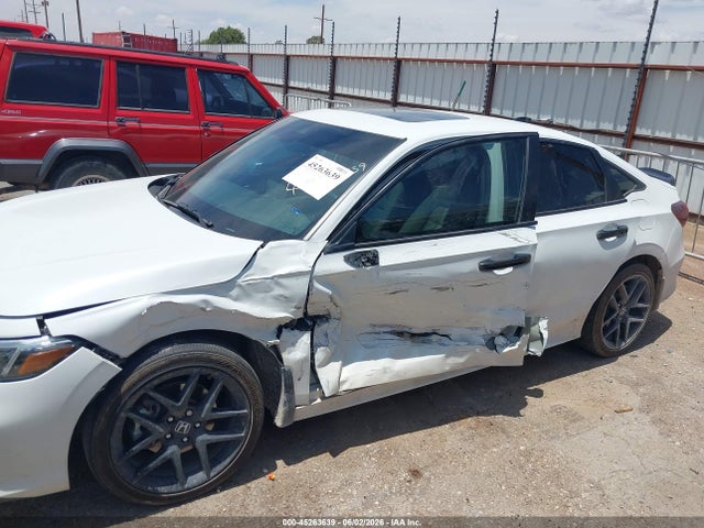 45263639 :رقم المزاد ، 2HGFE4F81SH343464 vin ، 2025 Honda Civic Hybrid Sport/sport Touring مزاد بيع