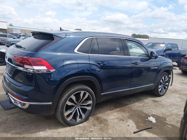 45263642 :رقم المزاد ، 1V2FE2CA2NC225391 vin ، 2022 Volkswagen Atlas Cross Sport 3.6l V6 Sel Premium R-line مزاد بيع
