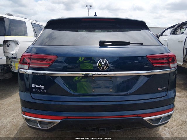 45263642 :رقم المزاد ، 1V2FE2CA2NC225391 vin ، 2022 Volkswagen Atlas Cross Sport 3.6l V6 Sel Premium R-line مزاد بيع