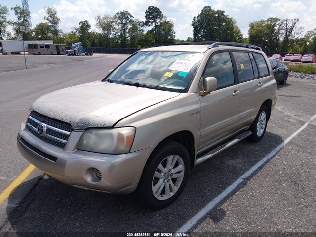 Aukcja sprzedaży 2006 Toyota Highlander Hybrid V6, vin: JTEDW21A760013190, numer aukcji: 45263651