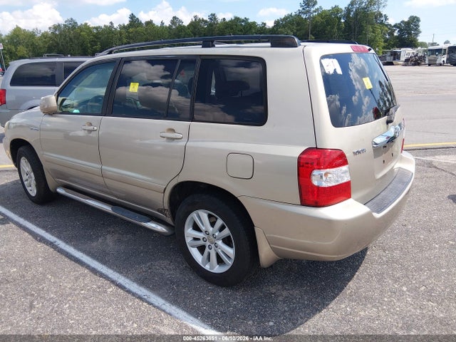 Aukcja sprzedaży 2006 Toyota Highlander Hybrid V6, vin: JTEDW21A760013190, numer aukcji: 45263651