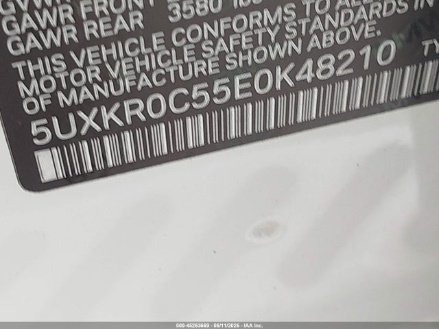5UXKR0C55E0K48210 BMW X5 Xdrive35i