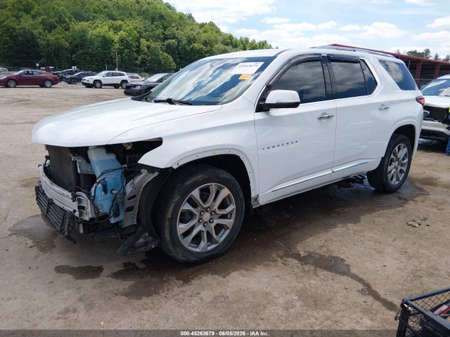45263679 :رقم المزاد ، 1GNEVJKW3JJ231427 vin ، 2018 Chevrolet Traverse Premier مزاد بيع