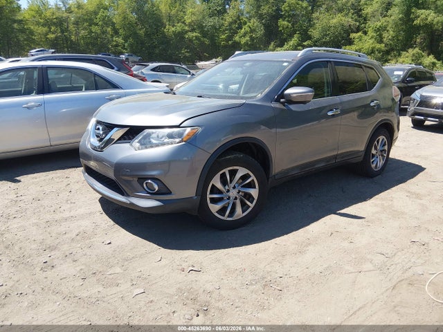 2015 Nissan Rogue Sl მანქანა იყიდება აუქციონზე, vin: 5N1AT2MV8FC915856, აუქციონის ნომერი: 45263690