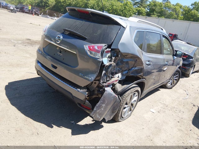 2015 Nissan Rogue Sl მანქანა იყიდება აუქციონზე, vin: 5N1AT2MV8FC915856, აუქციონის ნომერი: 45263690