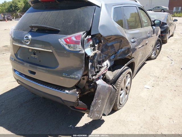 2015 Nissan Rogue Sl მანქანა იყიდება აუქციონზე, vin: 5N1AT2MV8FC915856, აუქციონის ნომერი: 45263690