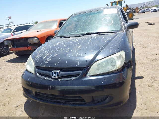 Aukcja sprzedaży 2005 Honda Civic Lx, vin: 2HGES16565H568377, numer aukcji: 45263743