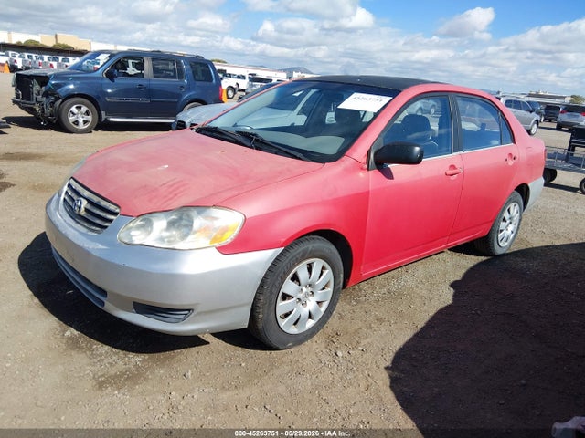 2004 Toyota Corolla Le მანქანა იყიდება აუქციონზე, vin: 1NXBR32E34Z277552, აუქციონის ნომერი: 45263751