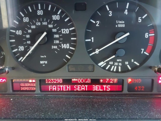2000 Bmw 540ia მანქანა იყიდება აუქციონზე, vin: WBADN6349YGM68569, აუქციონის ნომერი: 45263785