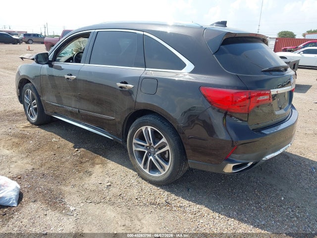 45263798 :رقم المزاد ، 5FRYD3H8XHB003485 vin ، 2017 Acura Mdx Advance Package مزاد بيع