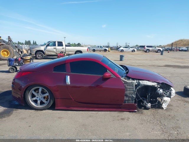 2003 Nissan 350z Track მანქანა იყიდება აუქციონზე, vin: JN1AZ34E23T019429, აუქციონის ნომერი: 45263804