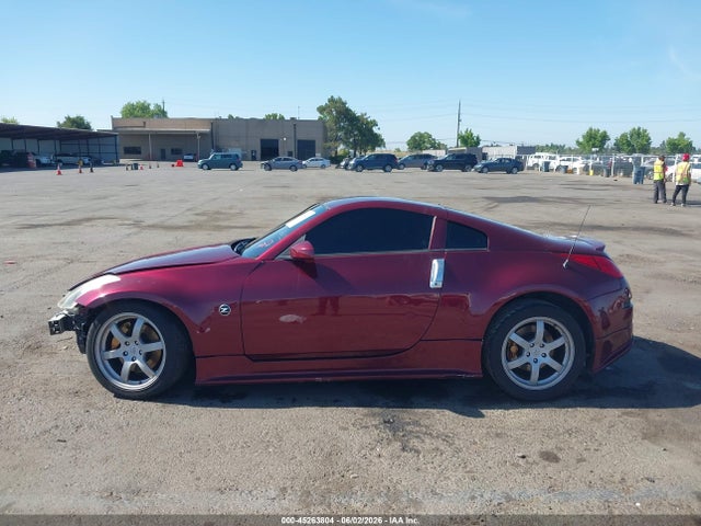 2003 Nissan 350z Track მანქანა იყიდება აუქციონზე, vin: JN1AZ34E23T019429, აუქციონის ნომერი: 45263804