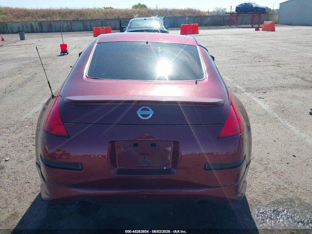 2003 Nissan 350z Track მანქანა იყიდება აუქციონზე, vin: JN1AZ34E23T019429, აუქციონის ნომერი: 45263804