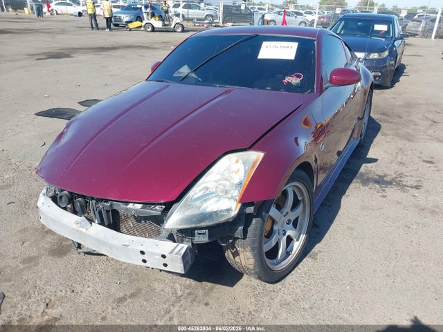 2003 Nissan 350z Track მანქანა იყიდება აუქციონზე, vin: JN1AZ34E23T019429, აუქციონის ნომერი: 45263804