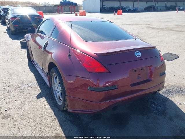 2003 Nissan 350z Track მანქანა იყიდება აუქციონზე, vin: JN1AZ34E23T019429, აუქციონის ნომერი: 45263804