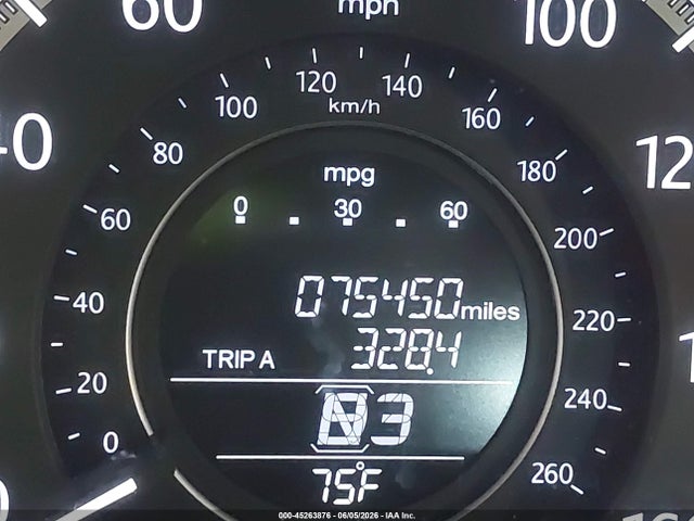Aukcja sprzedaży 2014 Honda Accord Ex-l V-6, vin: 1HGCR3F85EA025299, numer aukcji: 45263876