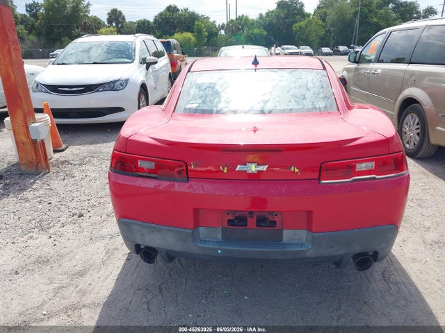 Aukcja sprzedaży 2014 Chevrolet Camaro 2ls, vin: 2G1FA1E38E9158060, numer aukcji: 45263925