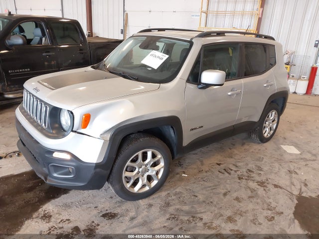 2017 Jeep Renegade Latitude 4x4 მანქანა იყიდება აუქციონზე, vin: ZACCJBBB4HPE97550, აუქციონის ნომერი: 45263948