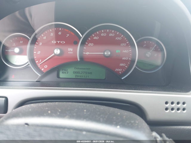 Aukcja sprzedaży 2005 Pontiac Gto, vin: 6G2VX12U45L368864, numer aukcji: 45264001