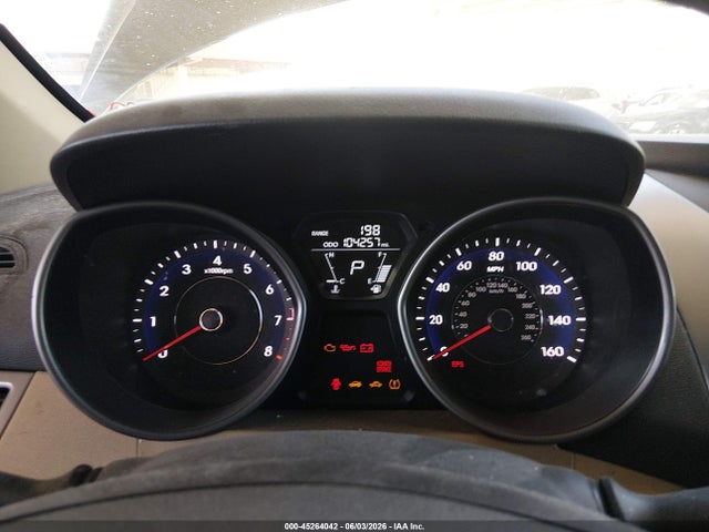 45264042 :رقم المزاد ، 5NPDH4AE6DH238584 vin ، 2013 Hyundai Elantra Limited مزاد بيع