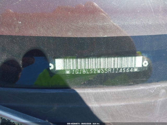 Aukcja sprzedaży 1995 Chevrolet Caprice Classic, vin: 1G1BL52W3SR114564, numer aukcji: 45264074