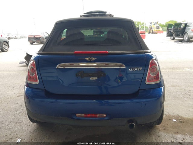 2015 Mini Convertible Cooper მანქანა იყიდება აუქციონზე, vin: WMWZN3C55FT862667, აუქციონის ნომერი: 45264104