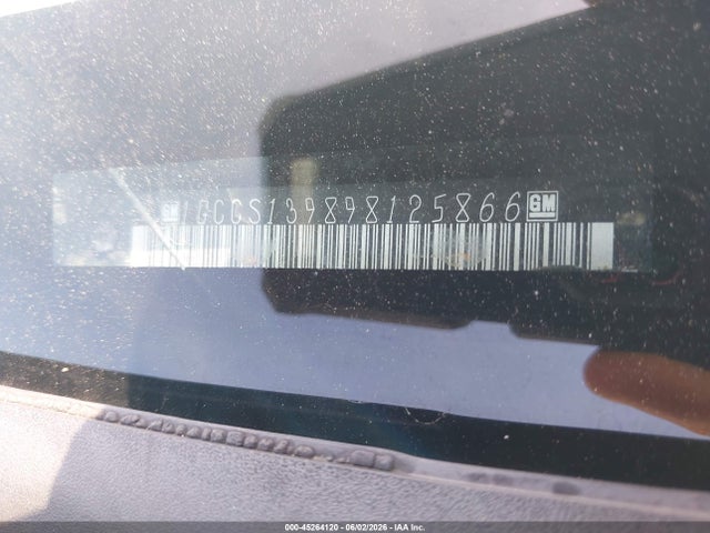Aukcja sprzedaży 2009 Chevrolet Colorado Lt, vin: 1GCCS139898125866, numer aukcji: 45264120