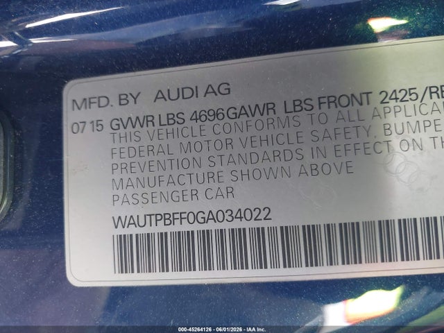 Продаж на аукціоні авто 2016 Audi A3 E-tron 1.4t Premium, vin: WAUTPBFF0GA034022, номер лоту: 45264126