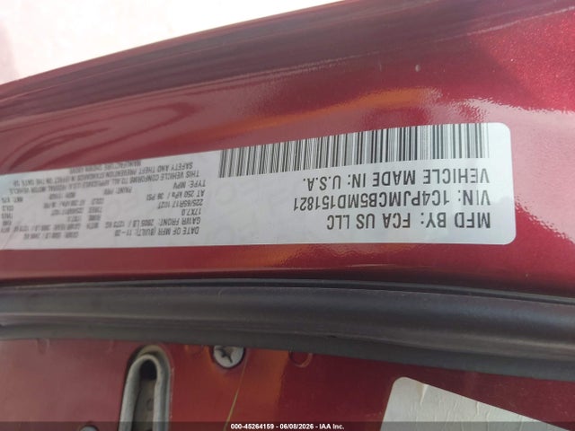 Продажа на аукционе авто 2021 Jeep Cherokee Latitude 4x4, vin: 1C4PJMCB5MD151821, номер лота: 45264159
