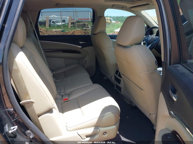 Auction sale of the 2016 Acura Mdx Technology   Acurawatch Plus Packages/technology Package, vin: 5FRYD3H49GB018717, lot number: 45264250