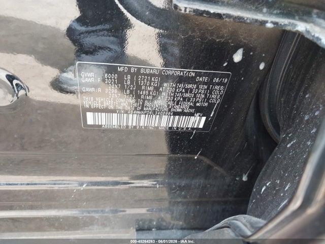 Aukcja sprzedaży 2020 Subaru Ascent Limited, vin: 4S4WMAPD6L3400964, numer aukcji: 45264263