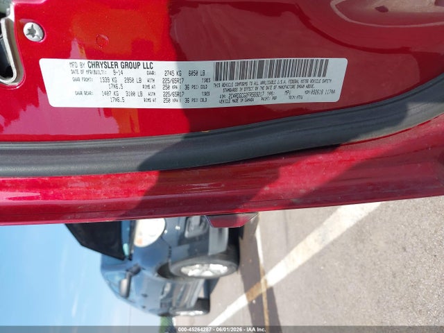 2015 Dodge Grand Caravan Sxt მანქანა იყიდება აუქციონზე, vin: 2C4RDGCG2FR569217, აუქციონის ნომერი: 45264287
